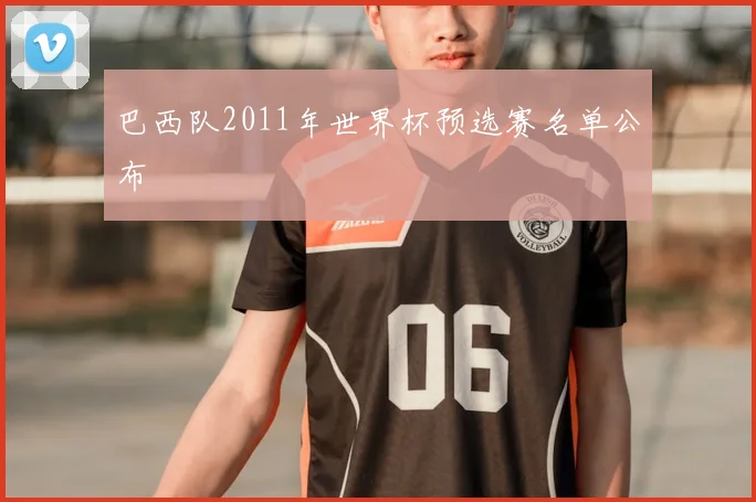 巴西队2011年世界杯预选赛名单公布