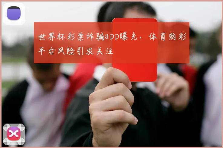世界杯彩票诈骗app曝光,体育购彩平台风险引发关注