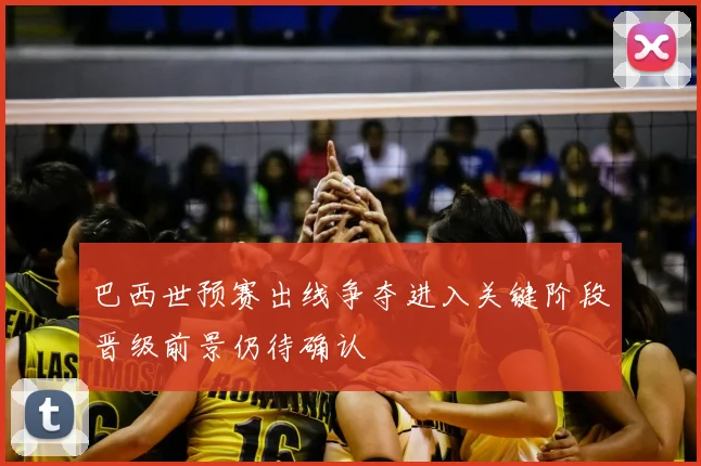 巴西世预赛出线争夺进入关键阶段晋级前景仍待确认